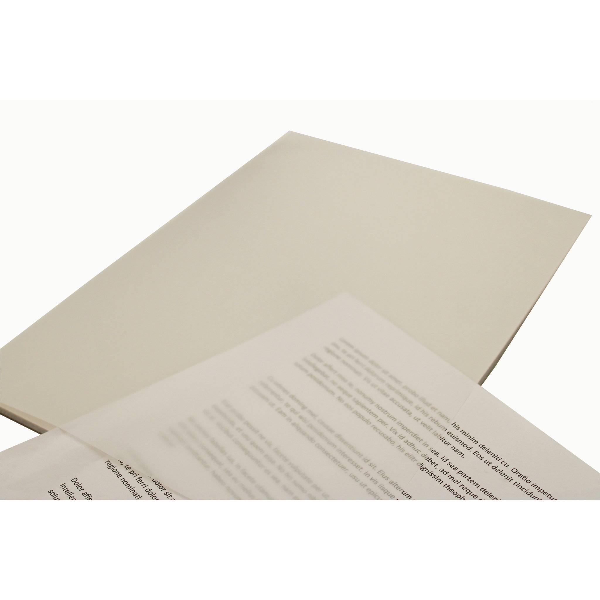 Clairefontaine 5x Goldline Transparentpapier Block geleimt, 50 Bl A4 90g GPT1A4Z