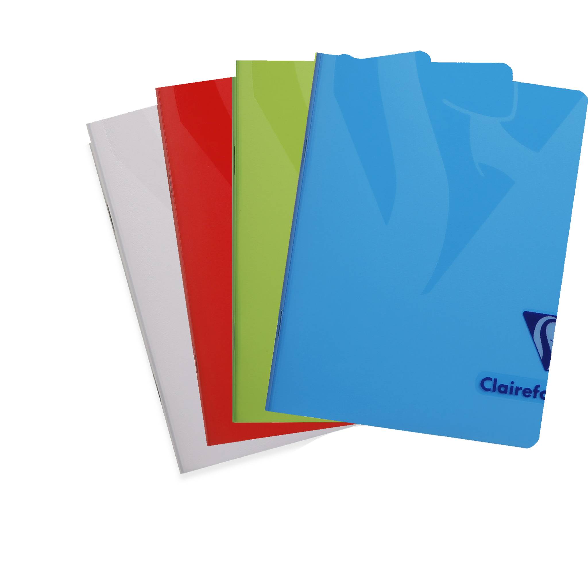 Clairefontaine 10x Mimesys Heft aus PP 17x22cm 48 Blatt - Sortiert 303740C