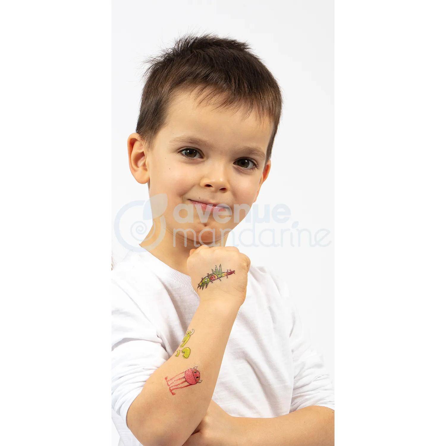 Avenue Mandarine 10x Tattoo' Mania, Monster - Mehrfarbig CC053C