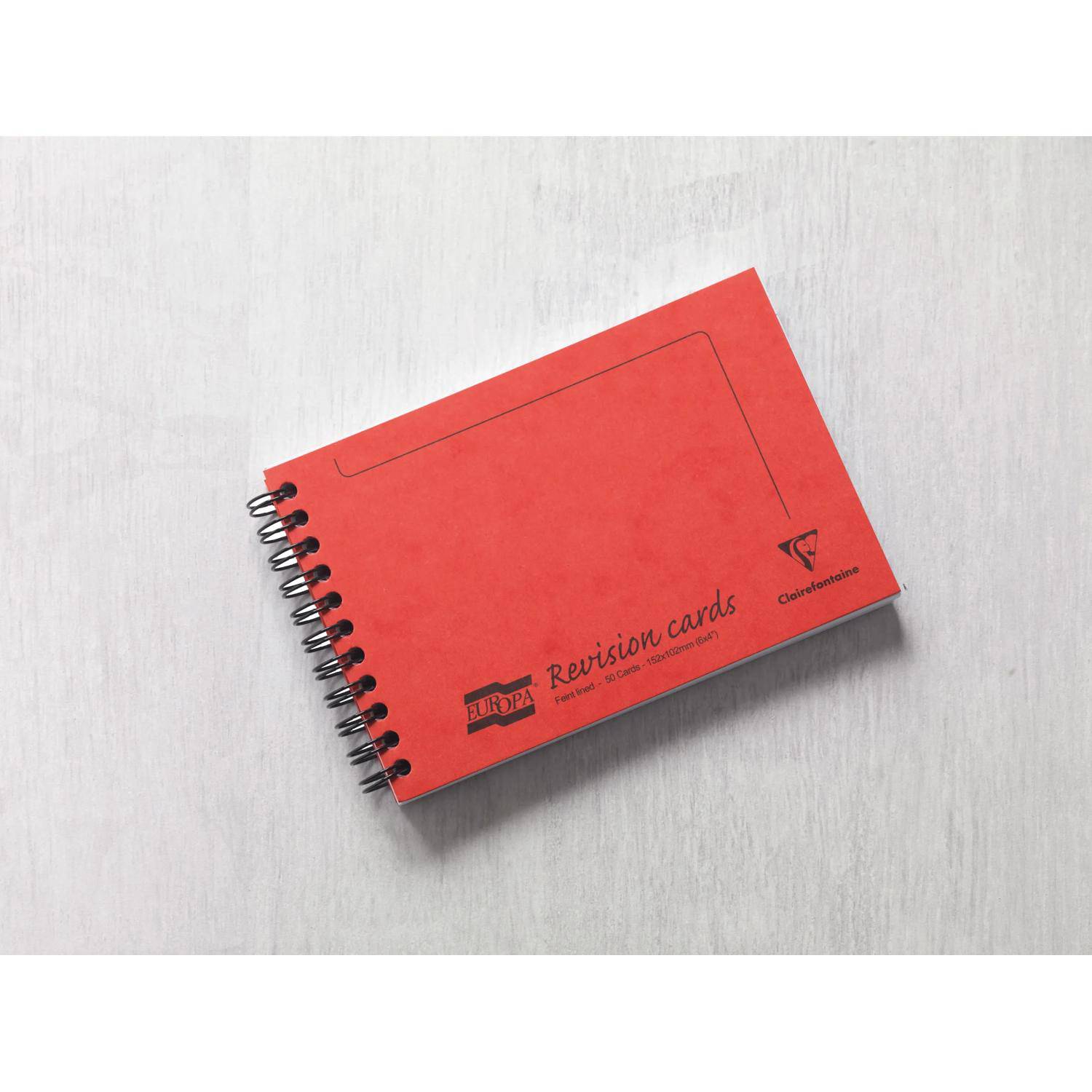 Rotes Spiralblock-Notizbuch 