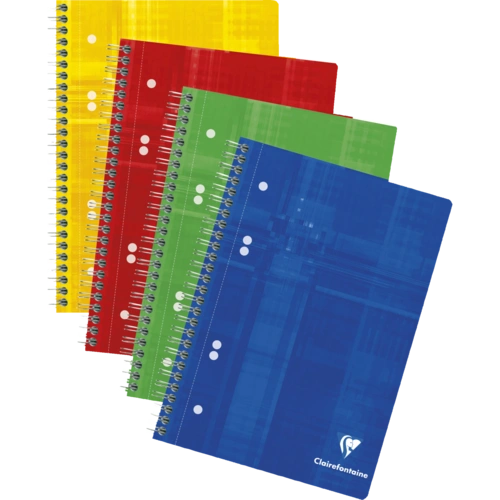 Clairefontaine 5x Collegeblock A5 6-fach gelocht 80 Bl blanko 90g Sortiert 8570C Clairefontaine 5x Collegeblock A5 6-fach gelocht 80 Bl blanko 90g Sortiert 8570C
