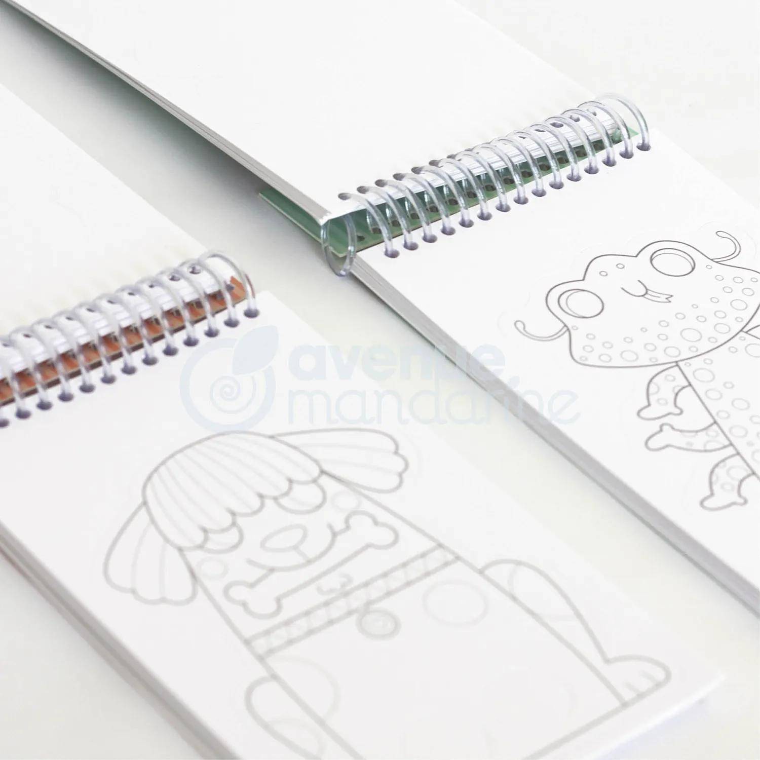 Avenue Mandarine 5x Graffy Puppet, Drachen und Ritter - Gelb GY009O