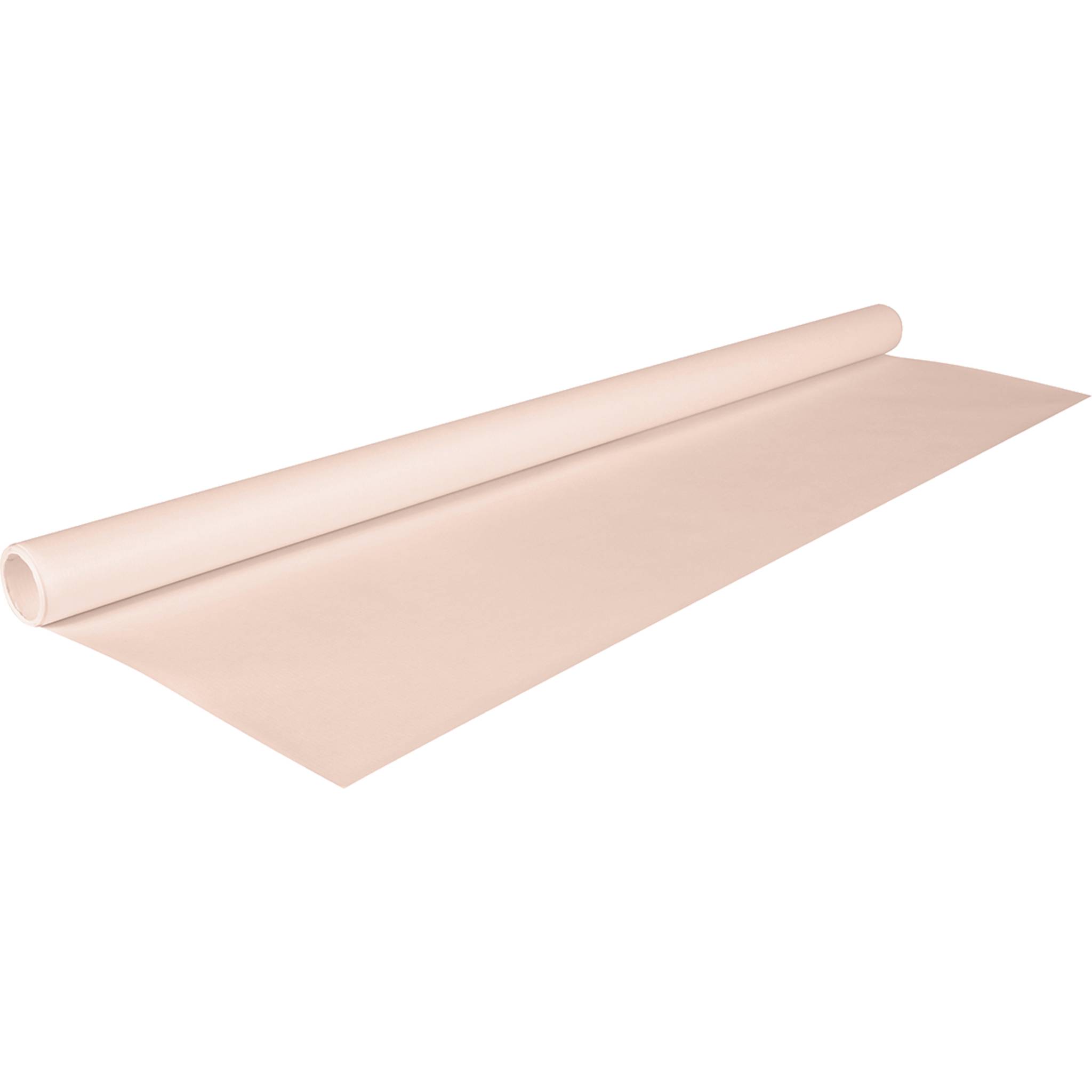Clairefontaine 10x Farbiges gerilltes Kraftpapier Rolle 3x0,70m Pfirsich 95754C