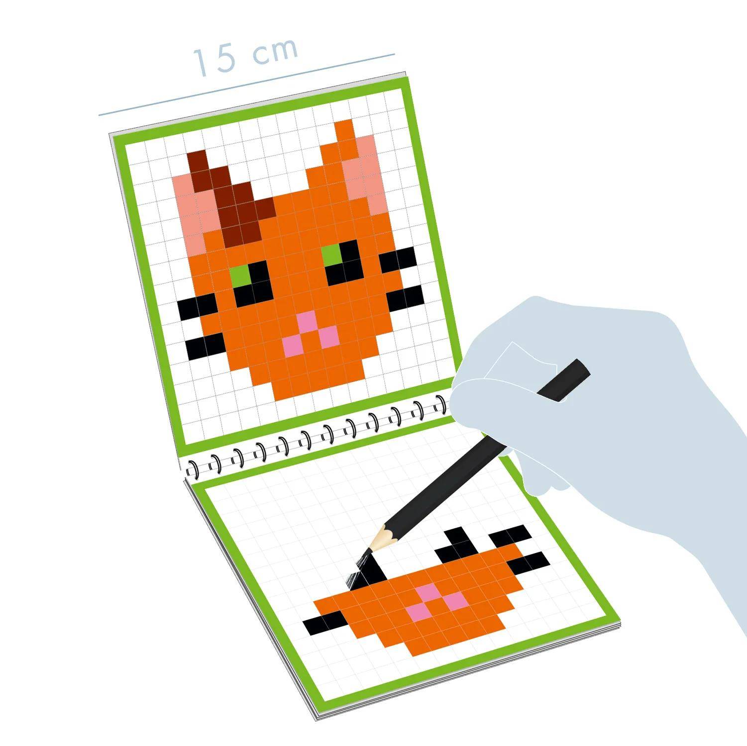 Avenue Mandarine 5x Graffy Pixel, Haustiere - Mehrfarbig GY131C