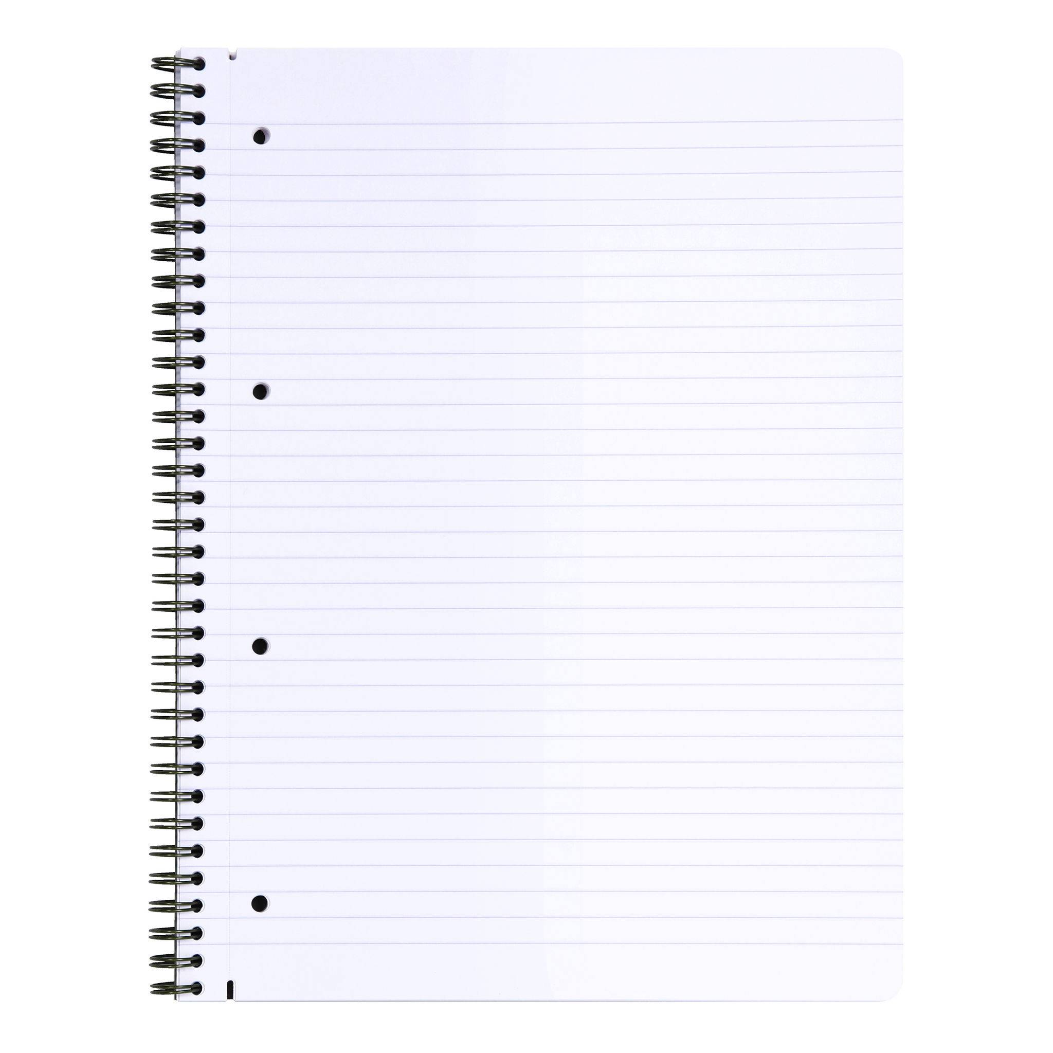 Clairefontaine 5x Age Bag Collegeblock A4+ 80 Blatt liniert Schwarz 782561C