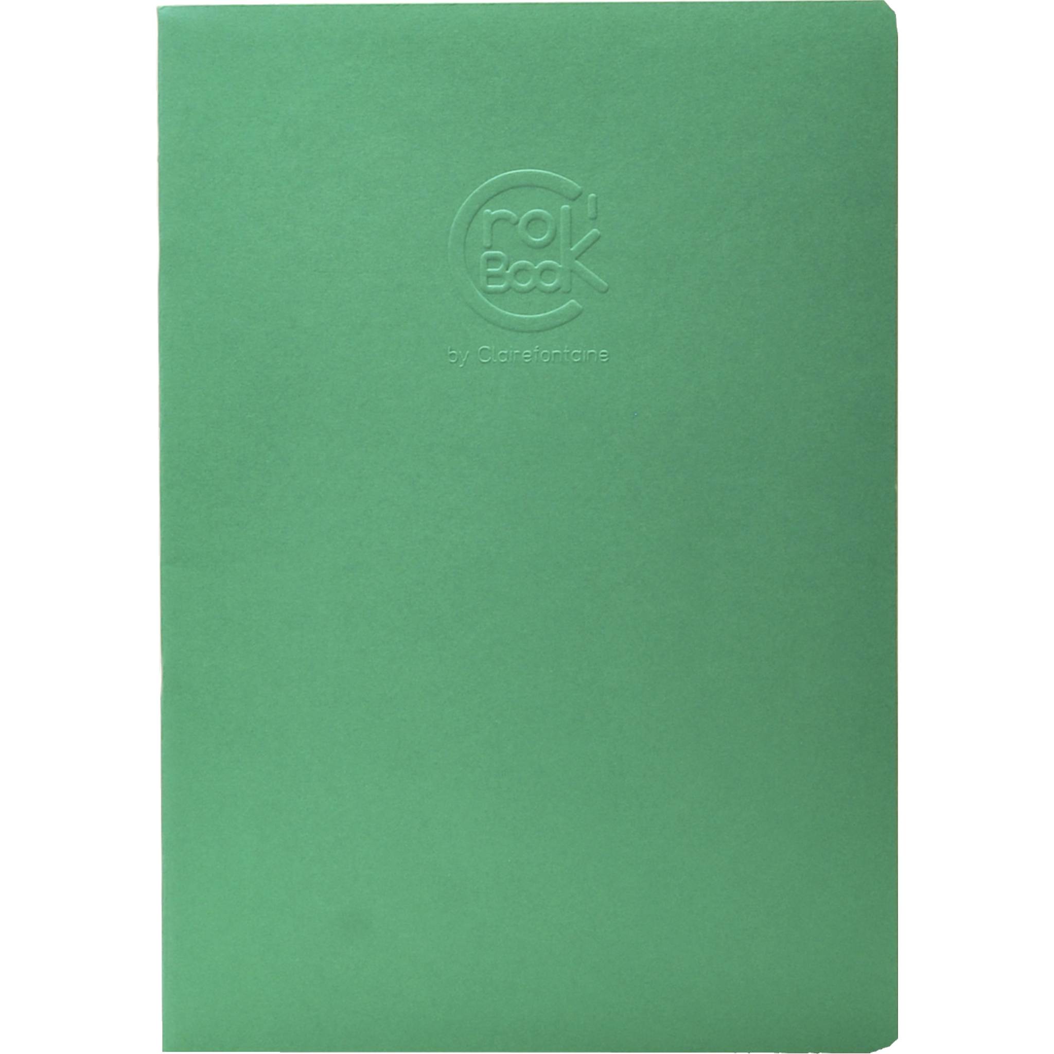 Clairefontaine 10x Skizzenheft Crok'Book A4 Hochformat 24 Blatt weiß 90g - 6032C