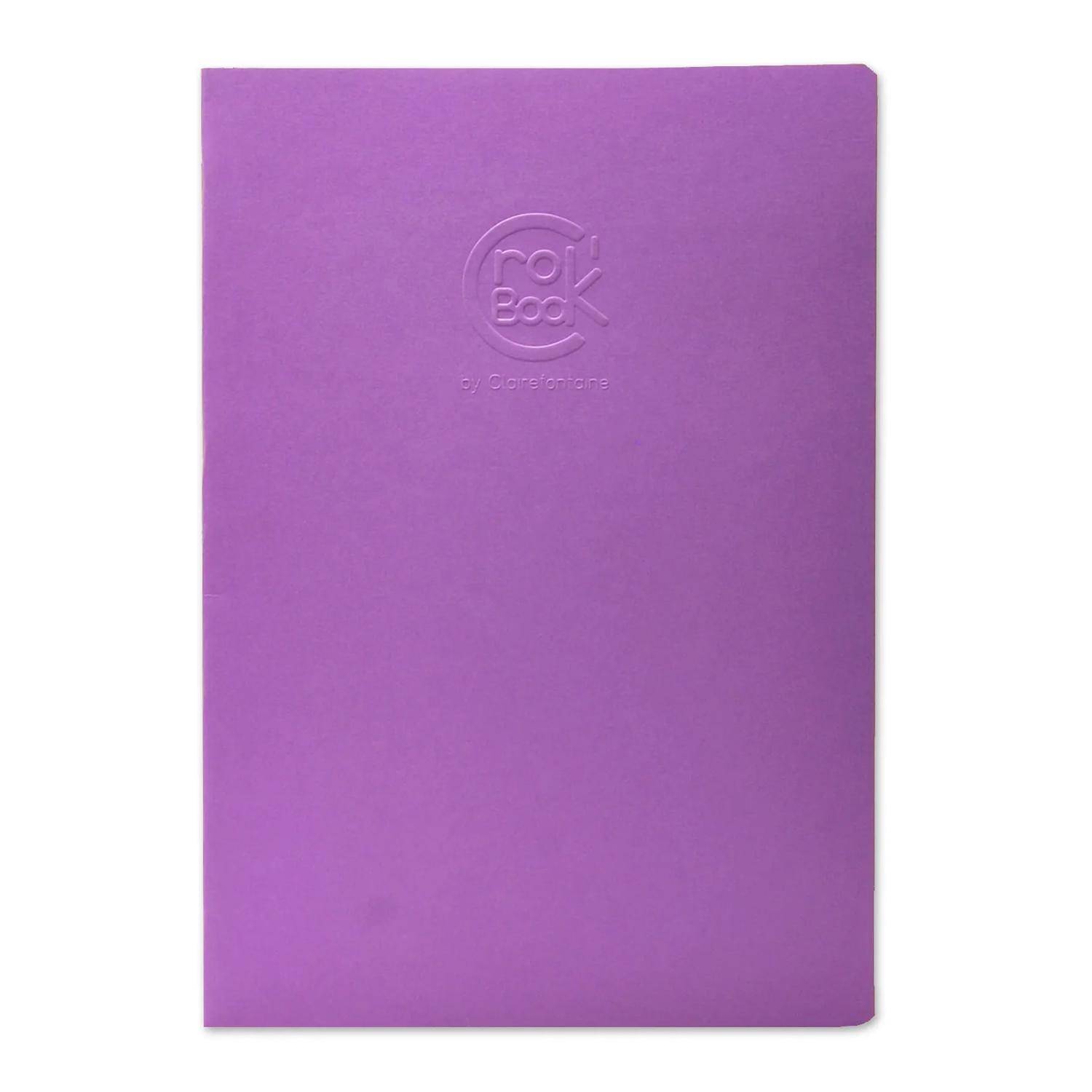 Clairefontaine 10x Skizzenheft Crok'Book A4 Hochformat 24 Blatt weiß 90g - 6032C
