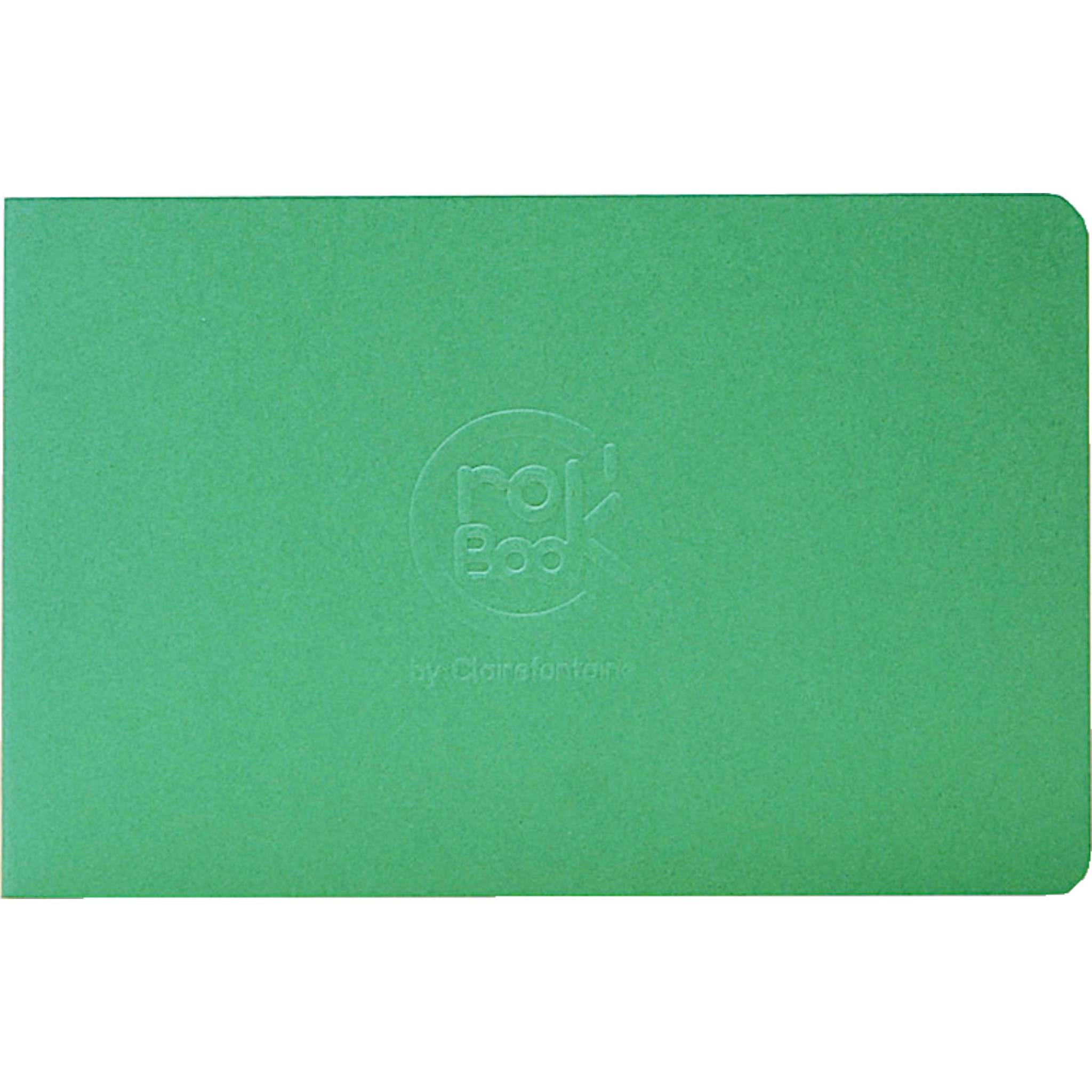 Clairefontaine 10x Skizzenheft Crok'Book A7 Querformat 24 Blatt weiß 90g - 6035C