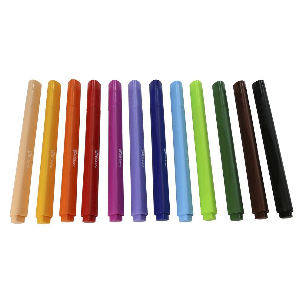 Avenue Mandarine 10x Packung mit 12 Filzstiften - Mehrfarbig CC030O