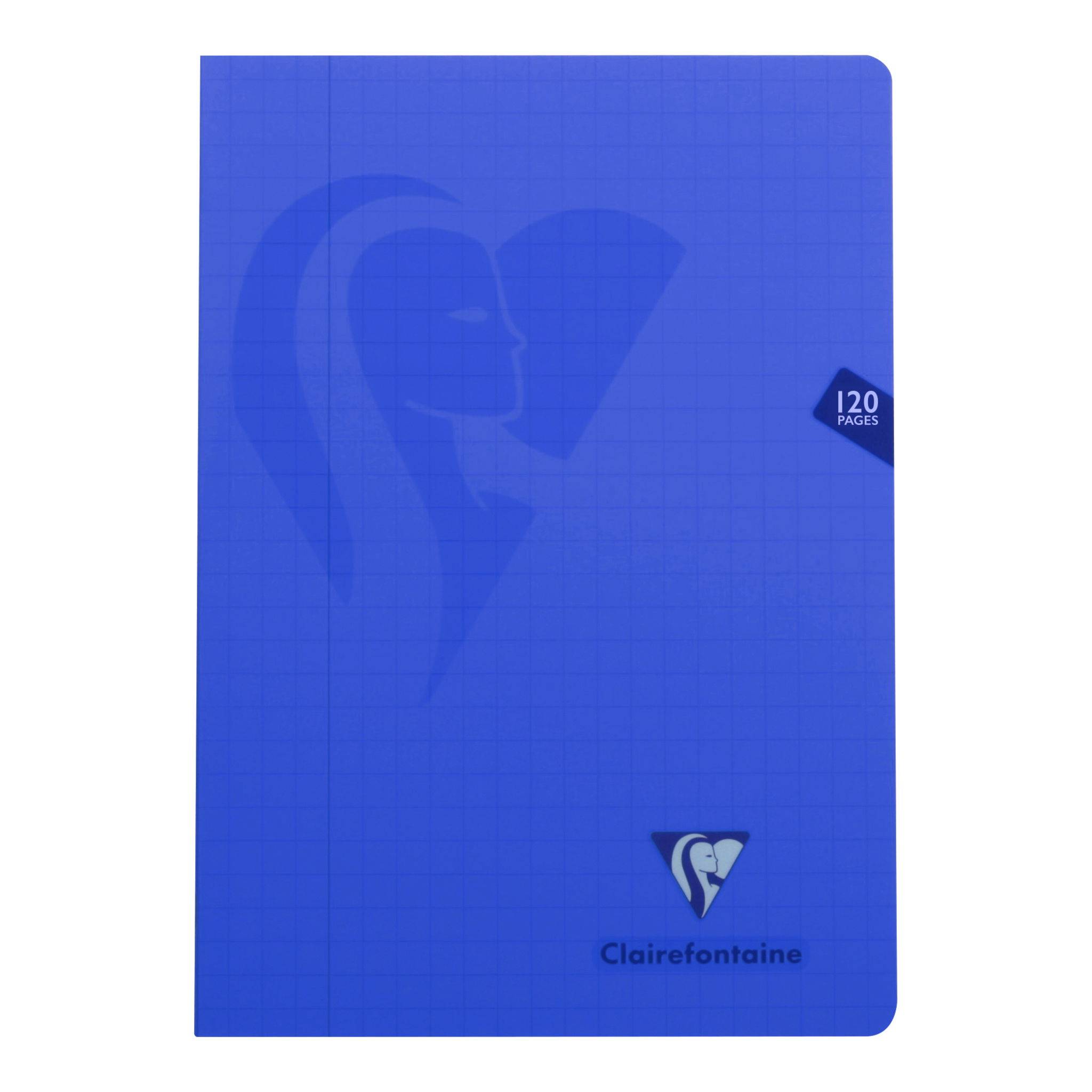 Clairefontaine 10x Mimesys Heft aus PP A4 60 Bl kariert Sortiert 303510C