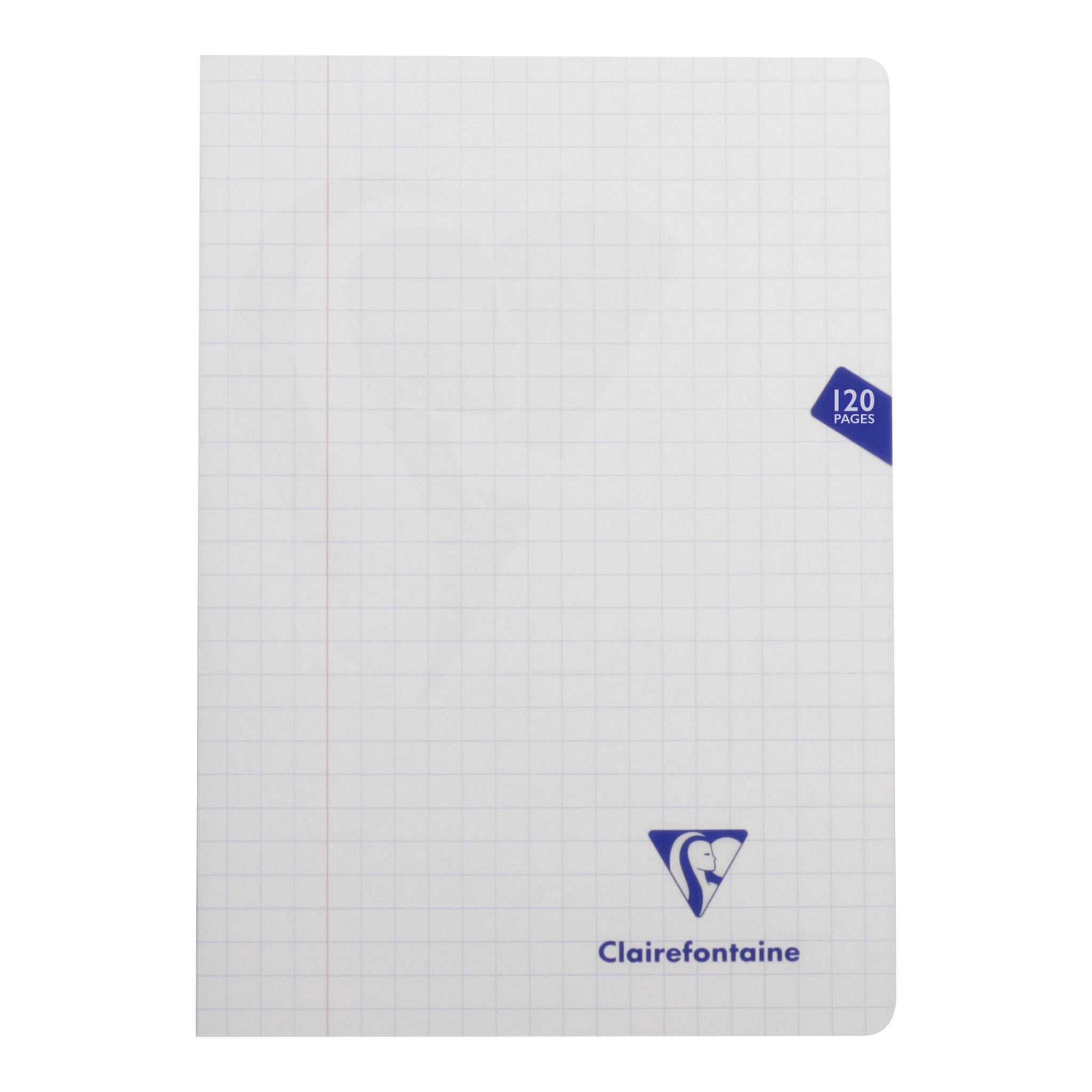Clairefontaine 10x Mimesys Heft aus PP A4 60 Bl kariert Sortiert 303510C