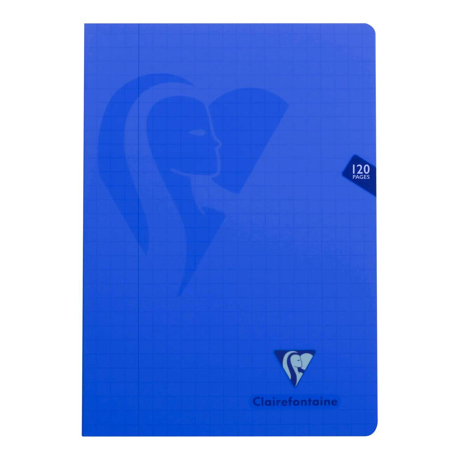 Clairefontaine 10x Mimesys Heft aus PP A4 60 Bl kariert Sortiert 303510C