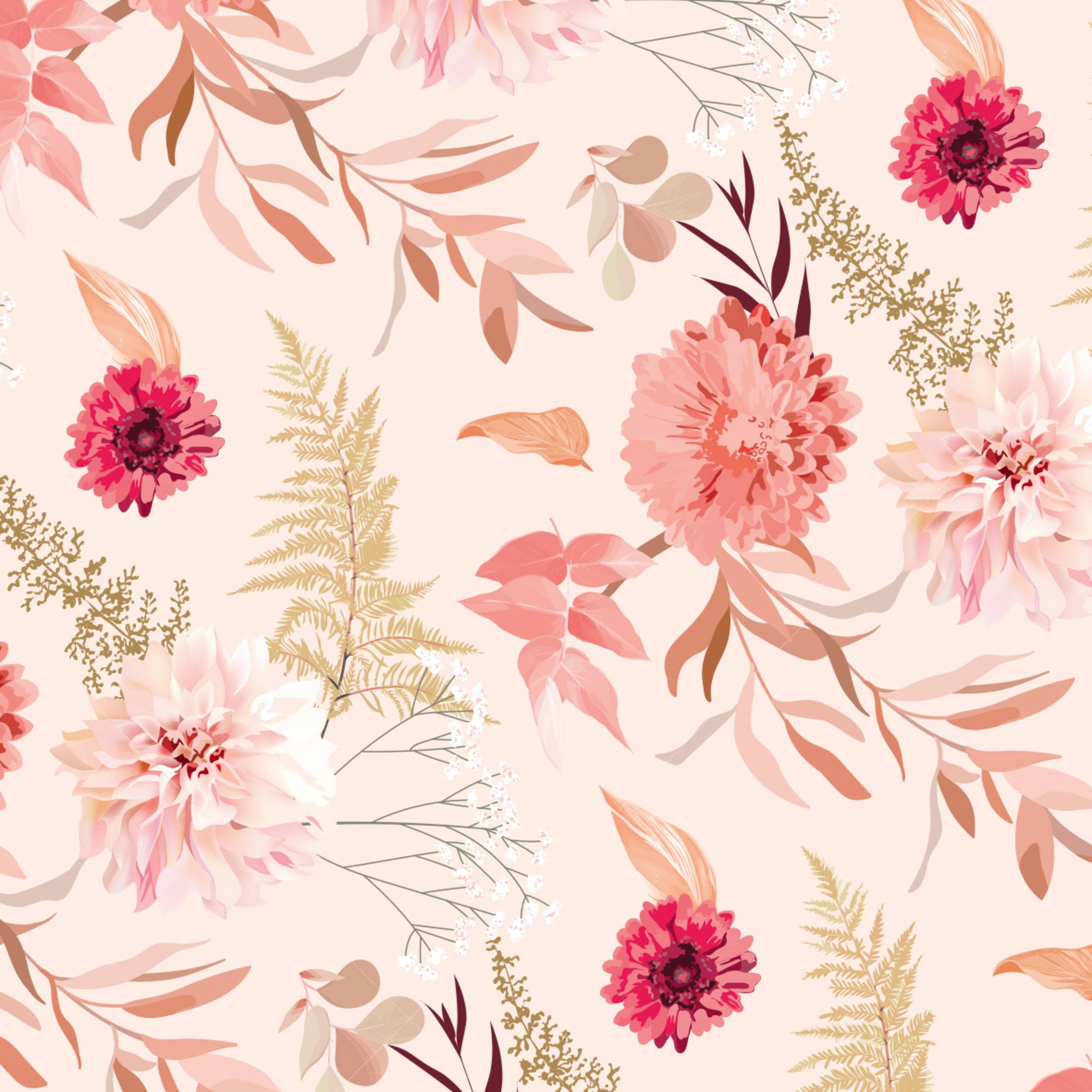 Clairefontaine 5x Origami Pack. 60 Blatt 3 Formate Trockenblumen Sortiert 95371C