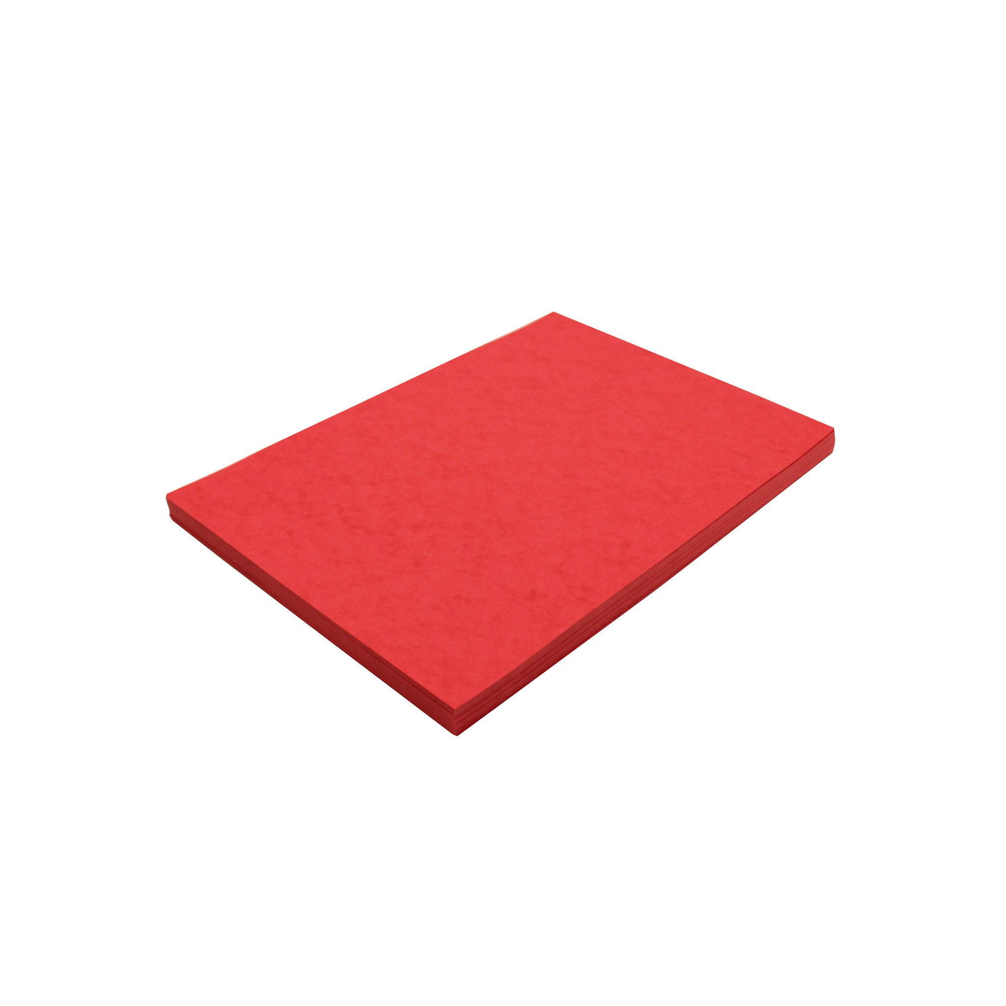 Clairefontaine 50x Europa Karton, Packung mit 50 Blatt A3 256g - Rot 3134Z