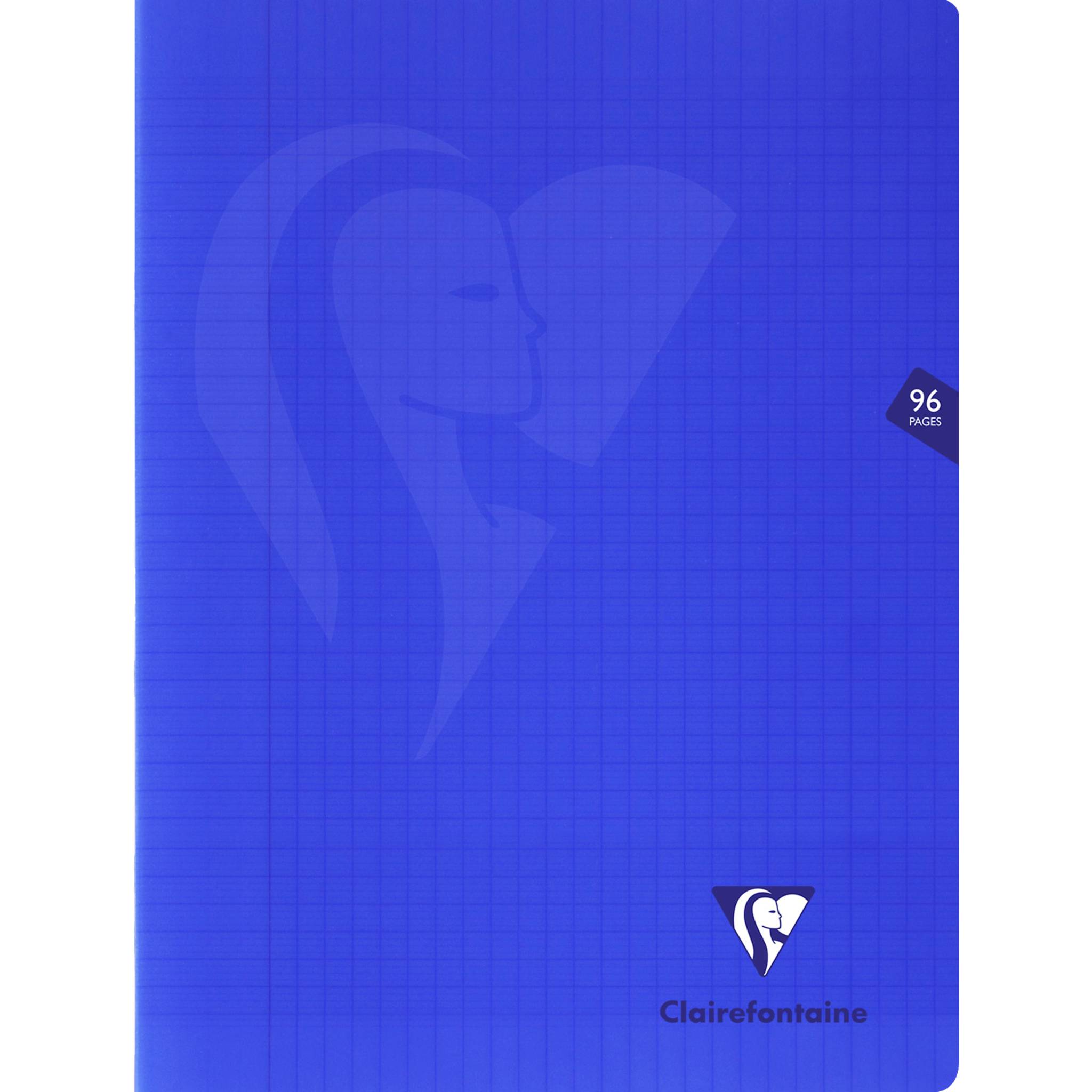 Clairefontaine 10x Heft Mimesys, 24x32 cm, 48 Blatt 90g Marineblau 322361C