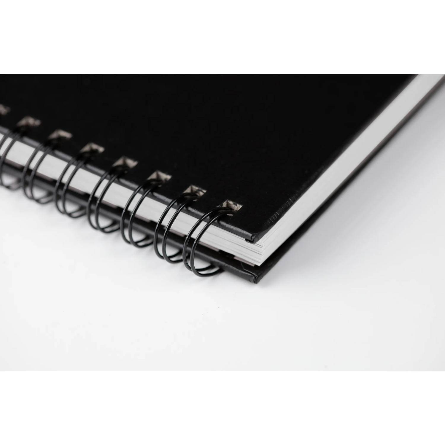 Clairefontaine 5x Skizzenbuch, 40 Blatt 17 ,8x25x4cm weiß Schwarz 960082C