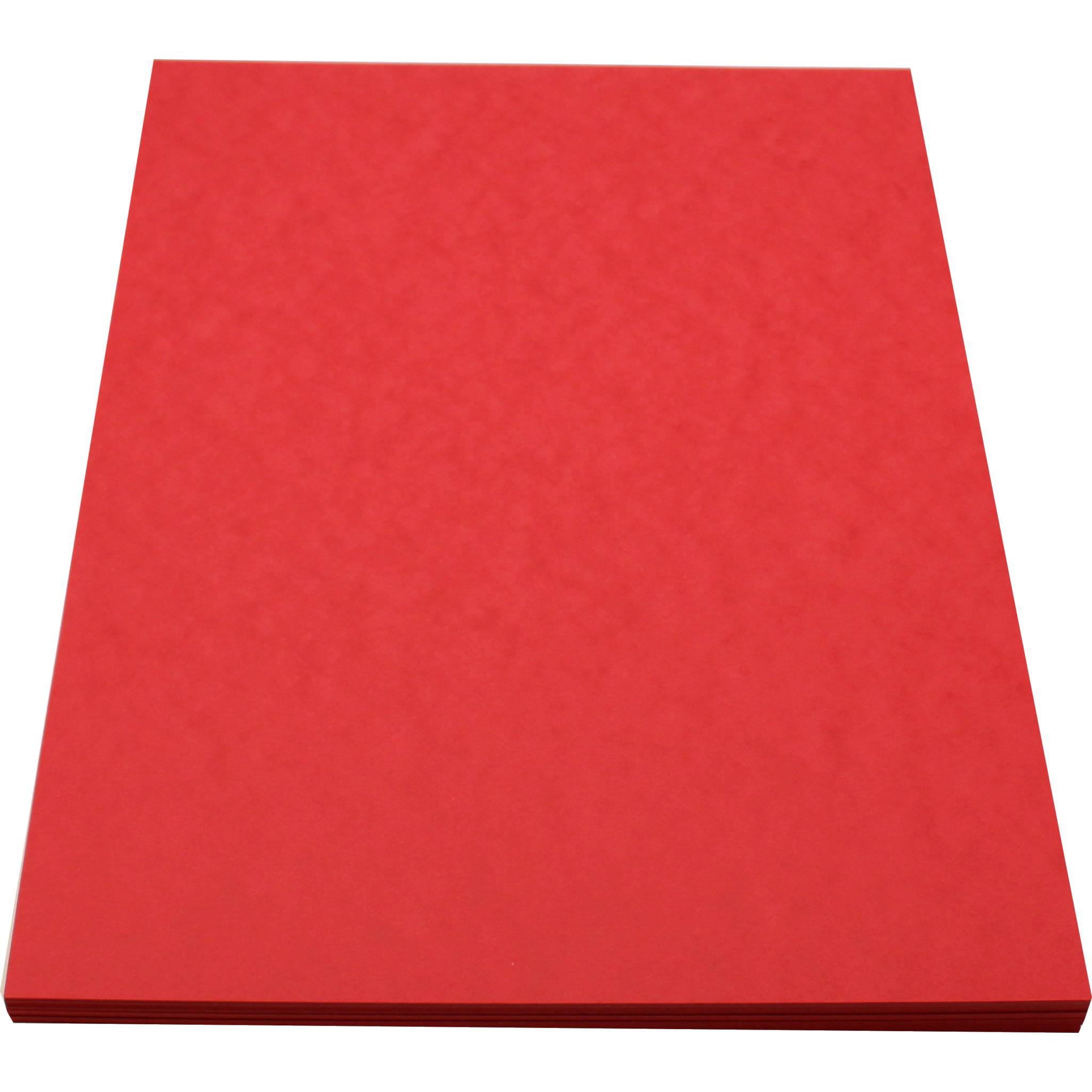 Clairefontaine 50x Europa Karton, Packung mit 50 Blatt A3 256g - Rot 3140Z