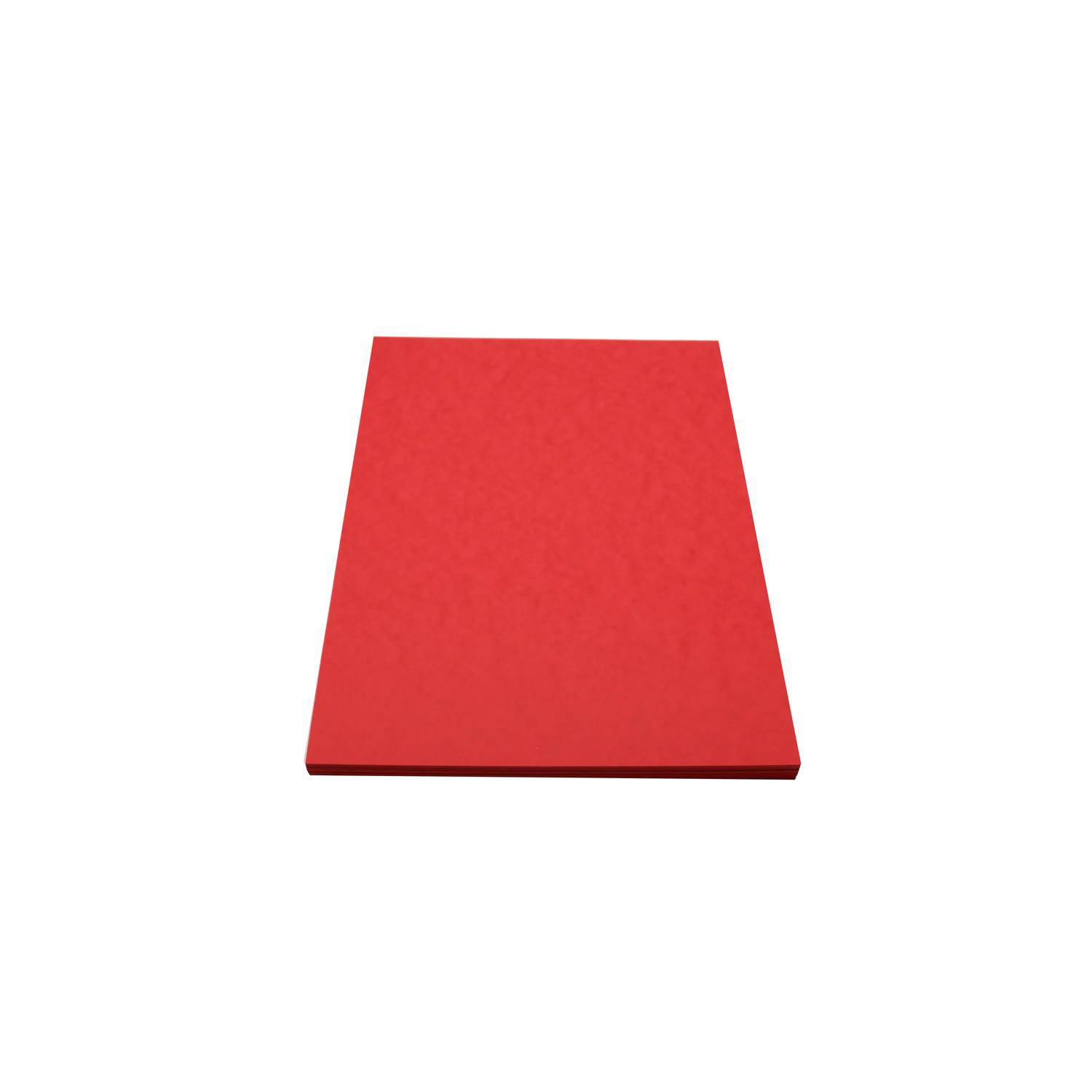 Clairefontaine 50x Europa Karton, Packung mit 50 Blatt A3 256g - Rot 3140Z