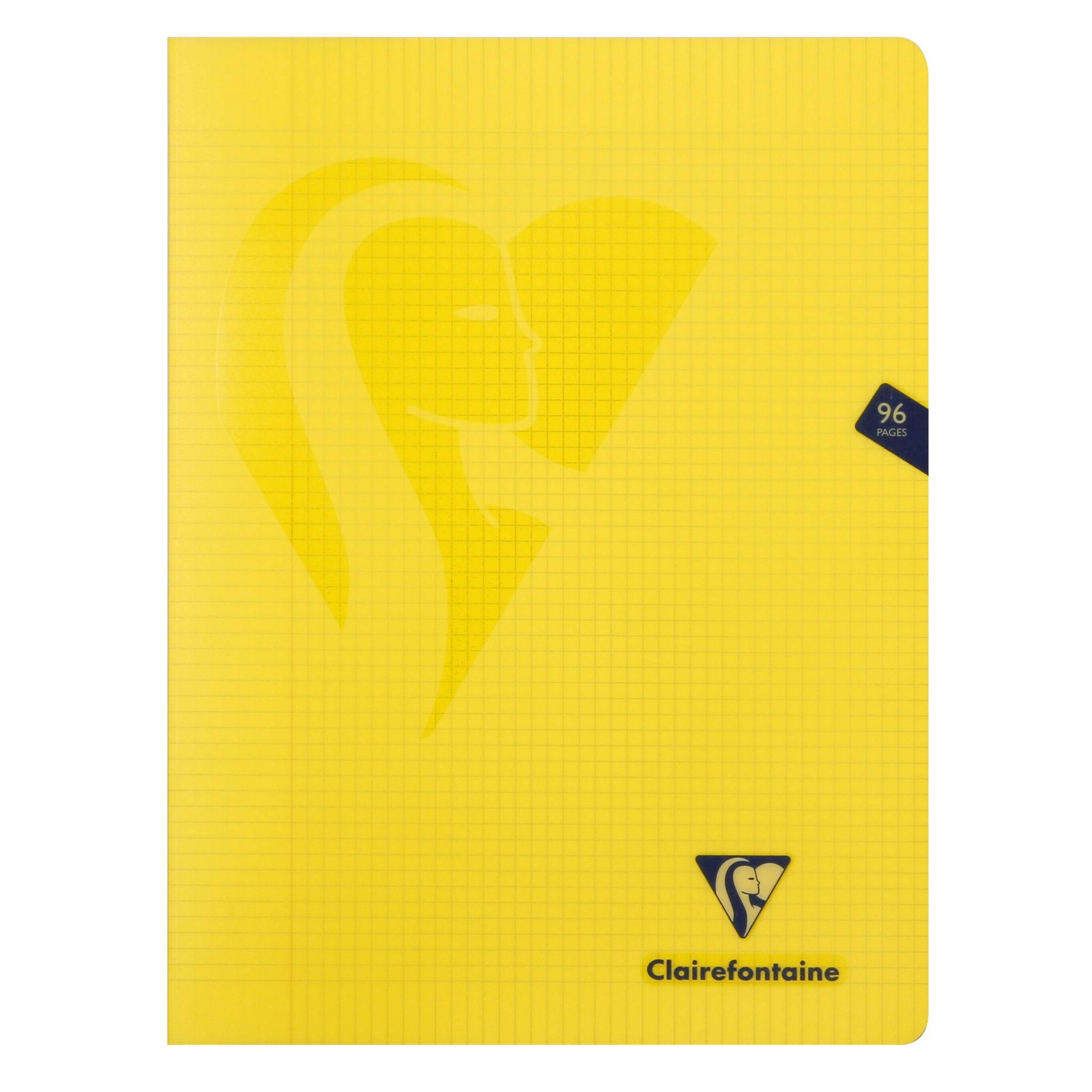 Clairefontaine 10x Heft Mimesys, 24x32cm, 48 Blatt 90g, kariert Sortiert 303368C