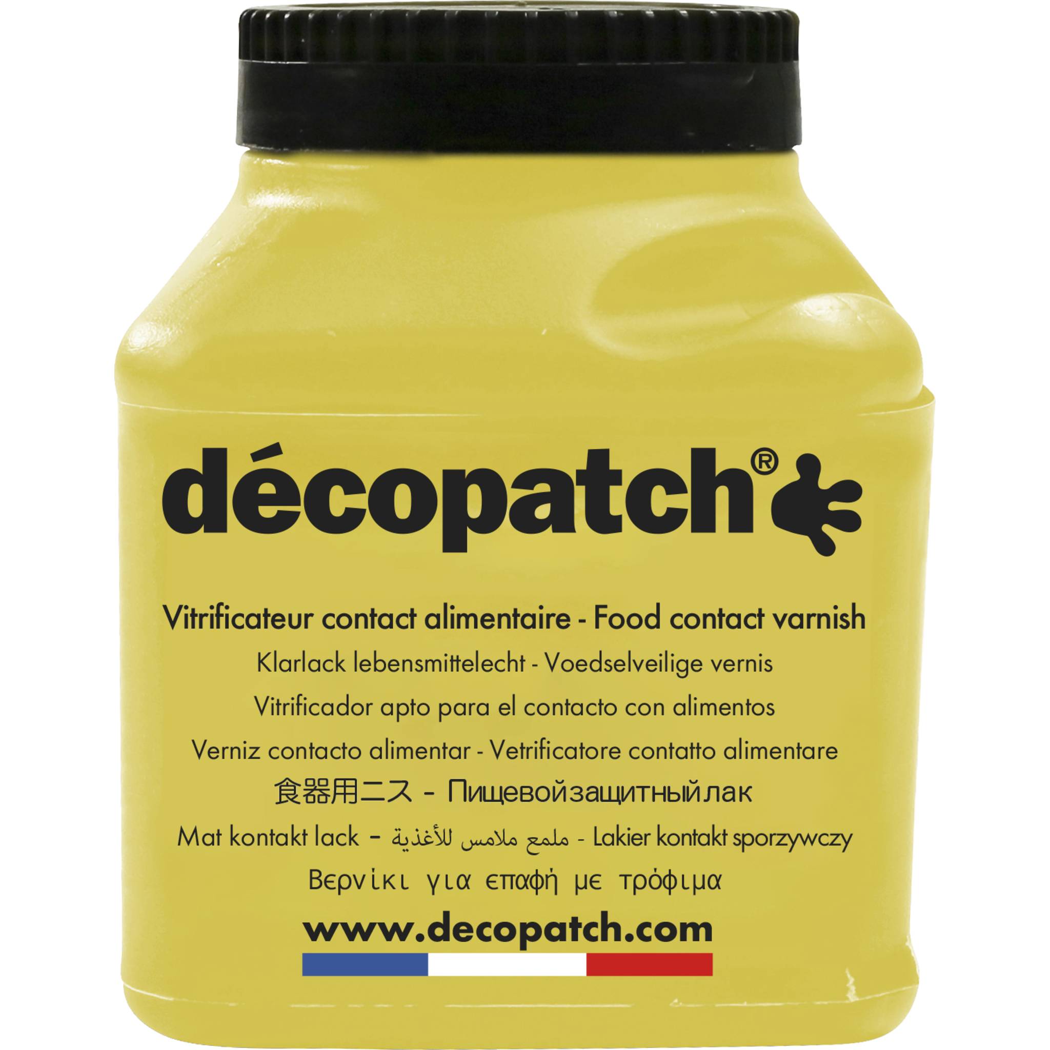 Décopatch 12x Lebensmittelechter Klarlack - Wassergrün VAAL180AC