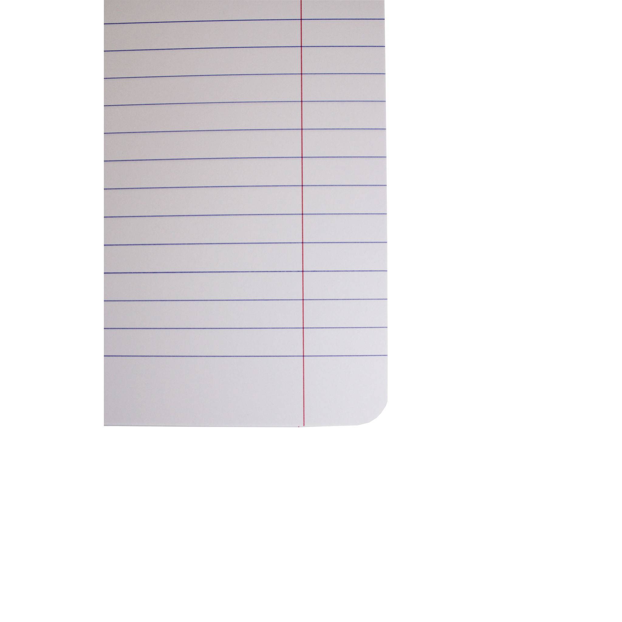 Clairefontaine 5x Spiralbuch A5, 90 Blatt liniert mit Rand Türkis 5812Z