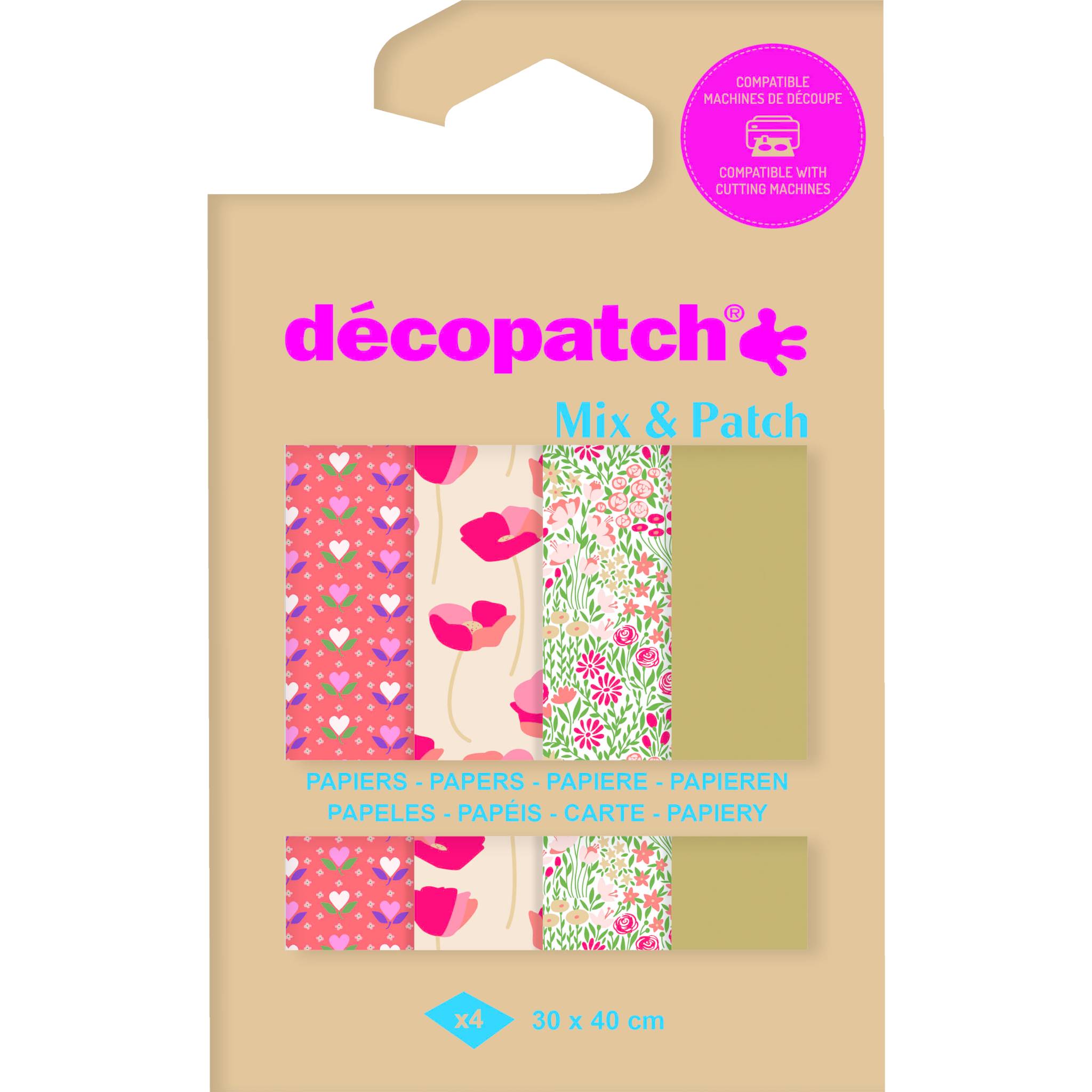 Décopatch 6x Mix & Patch Die Liebe auf der Wiese - DP032C
