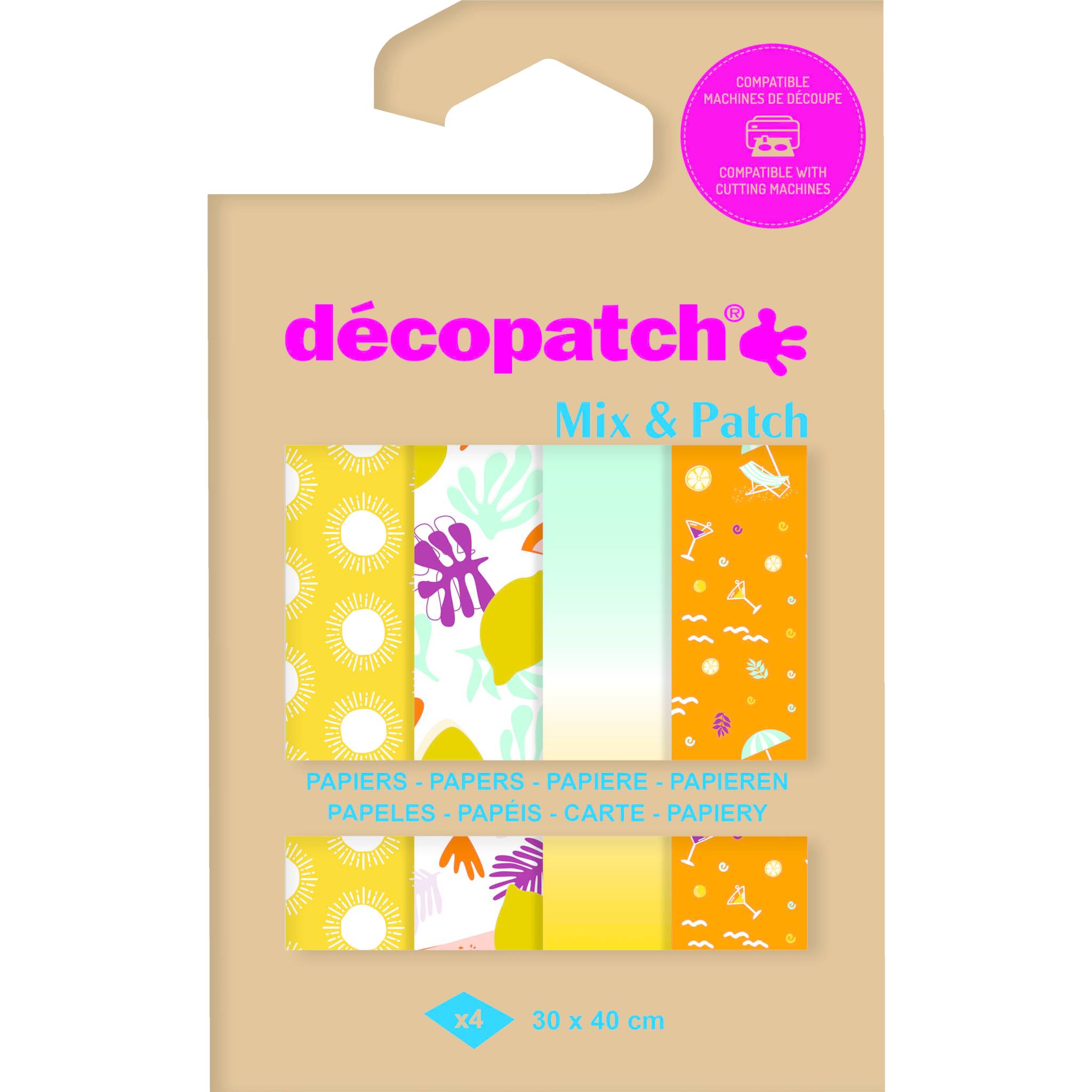 Décopatch 6x Mix & Patch Guter Glanz - DP034C