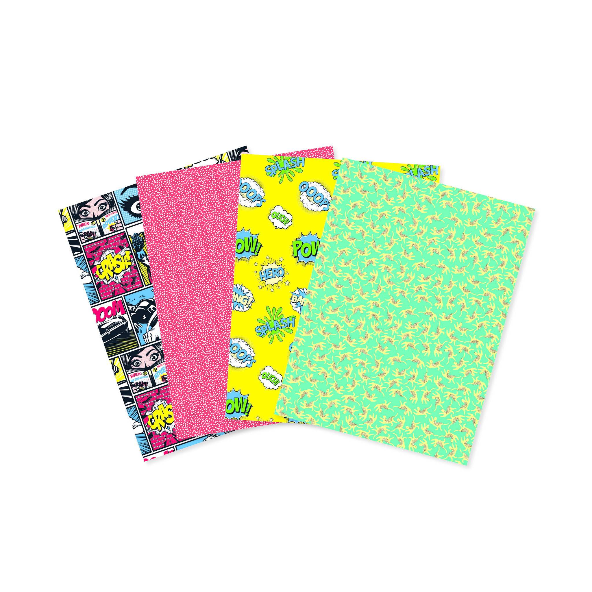Décopatch 6x Mix & Patch Superhelden - DP039C
