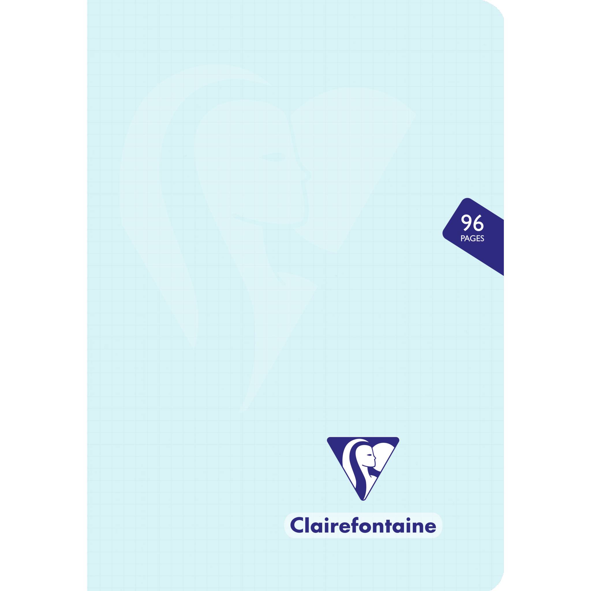 Clairefontaine 10x Mimesys Pastell, Heft A5, 48 Blatt kariert Sortiert 308682C