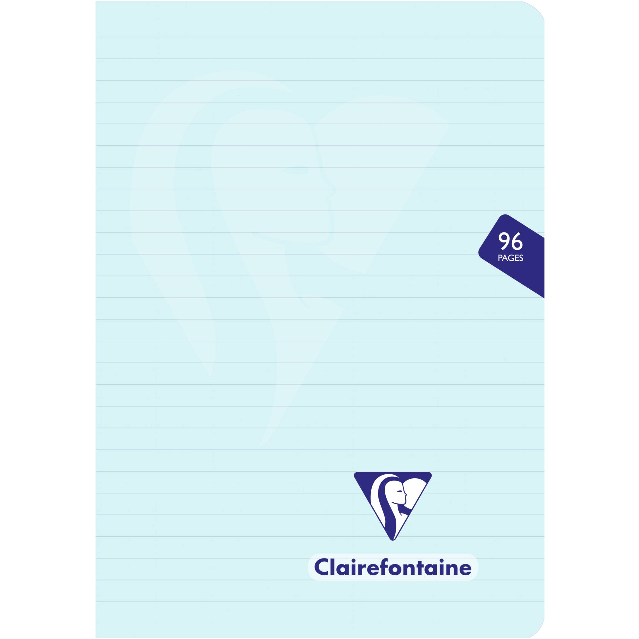 Clairefontaine 10x Mimesys Pastell, Heft A5, 48 Blatt liniert Sortiert 308686C