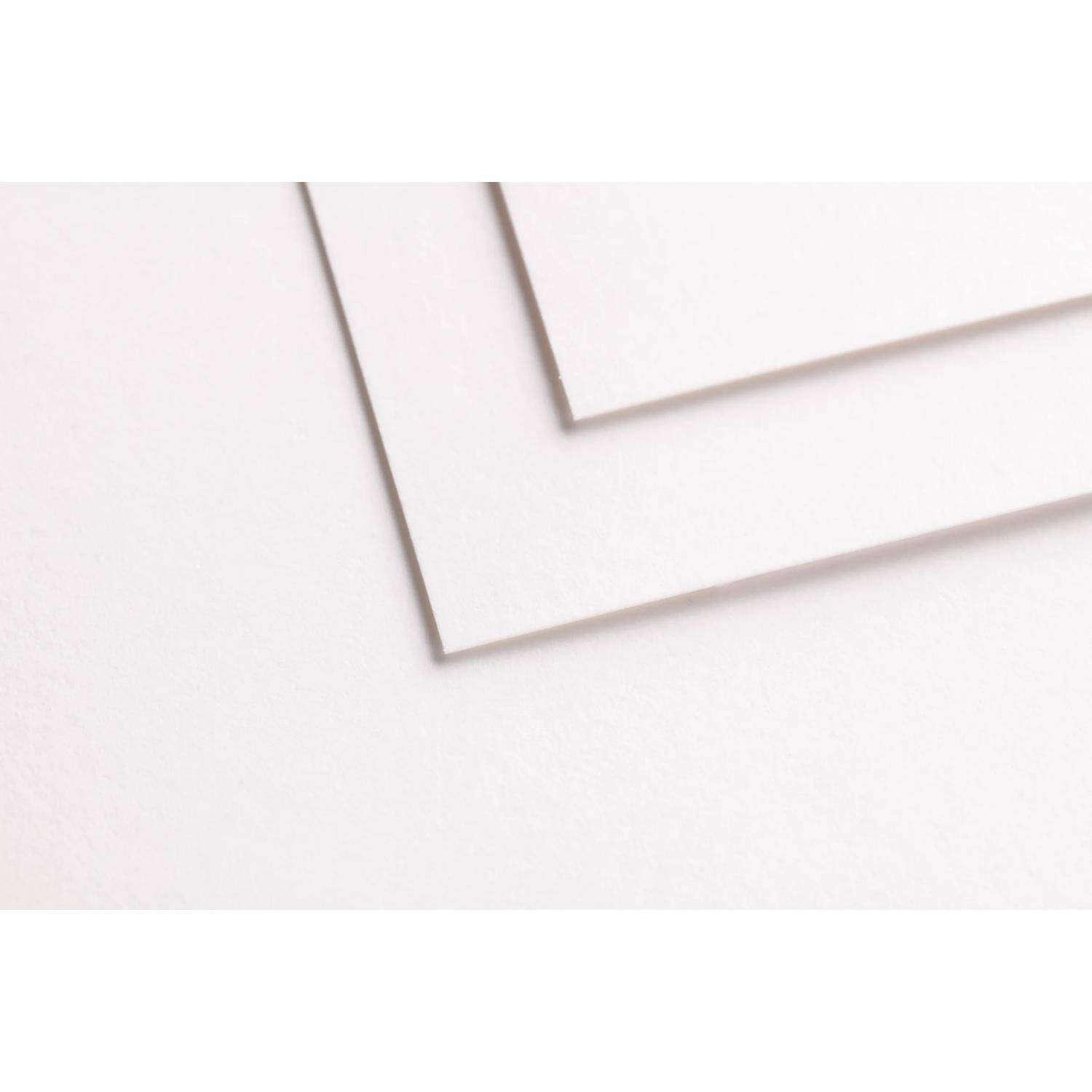 Clairefontaine 8x Lisse/Glatt, Block A6, geleimt, 15 Bl, 250g, weiß, 960062C