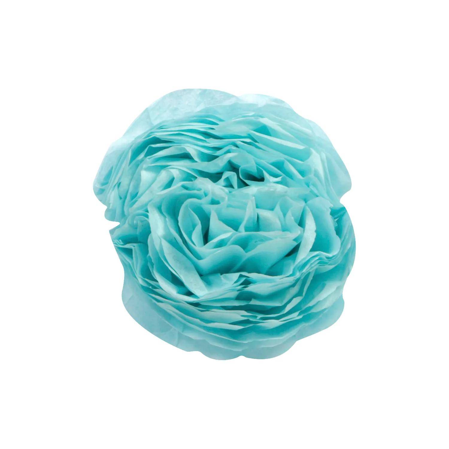 Clairefontaine 5x Seidenpapier Rolle 24 Bogen 18g/m2 50x75cm Himmelblau 394027C