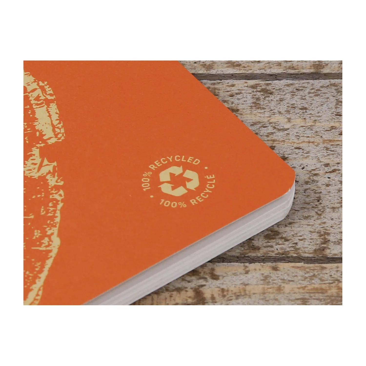 Forever 5x Heft A4, 48 Bl liniert, Weißes RC Papier 90g - Rostorange 684665C