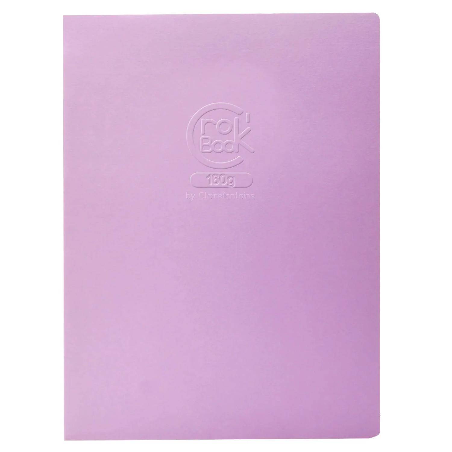 Clairefontaine 10x Skizzenheft 24x32cm Hoch20 Bl weiß 160g sortierung 60356C