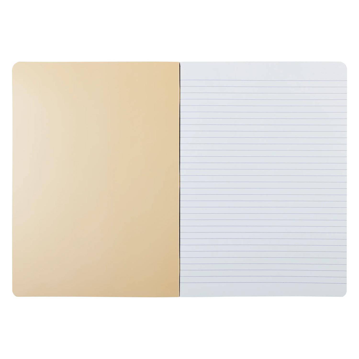 Forever 5x Heft A4, 48 Bl liniert, Weißes RC Papier 90g - Rostorange 684665C