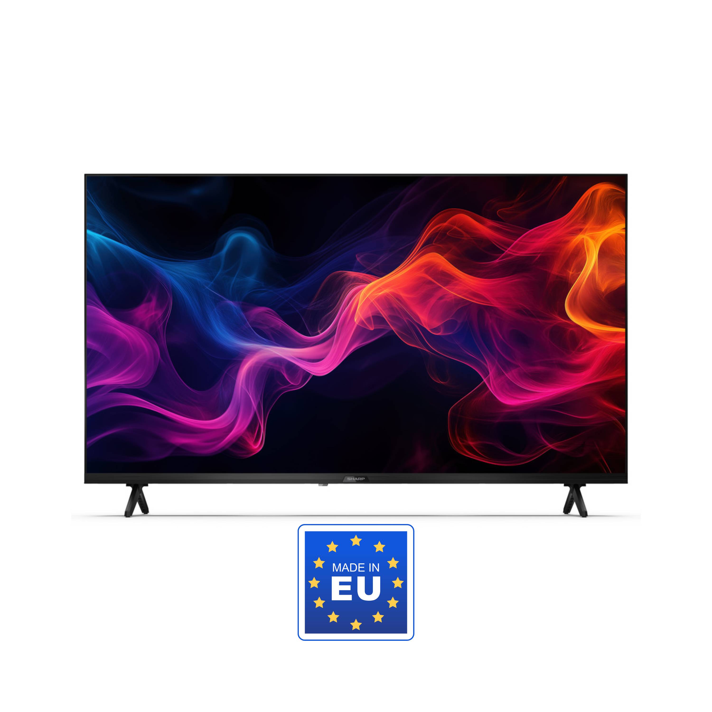 SHARP 40GF2265E - 40 Zoll Fernseher (101 cm) Full HD Google TV - LED Smart TV (HDMI ARC, HDR10, Receiver, Bluetooth)