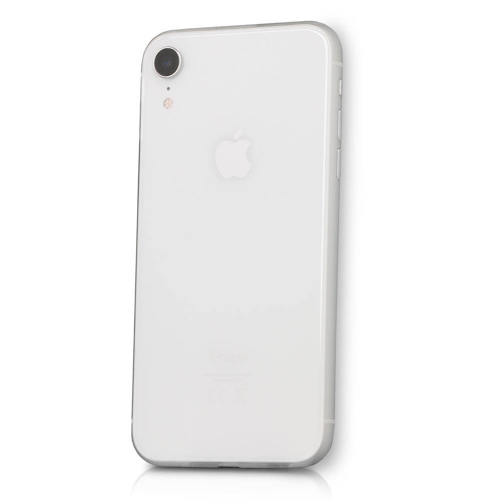 Apple iPhone XR (Refurbished) Smartphone (P/N: MRYD2ZD/A, 128GB, Weiß, Face ID, LTE-A, 12 Megapixel)