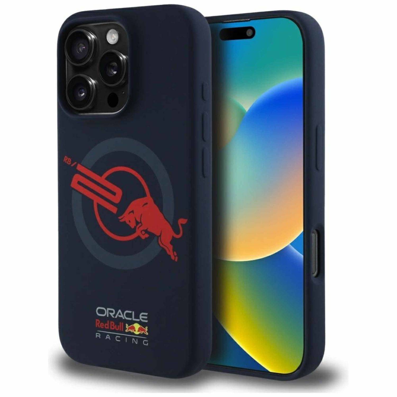 RedBull Apple iPhone 16 Pro Max Red Lining MagSafe Hülle Case Blau