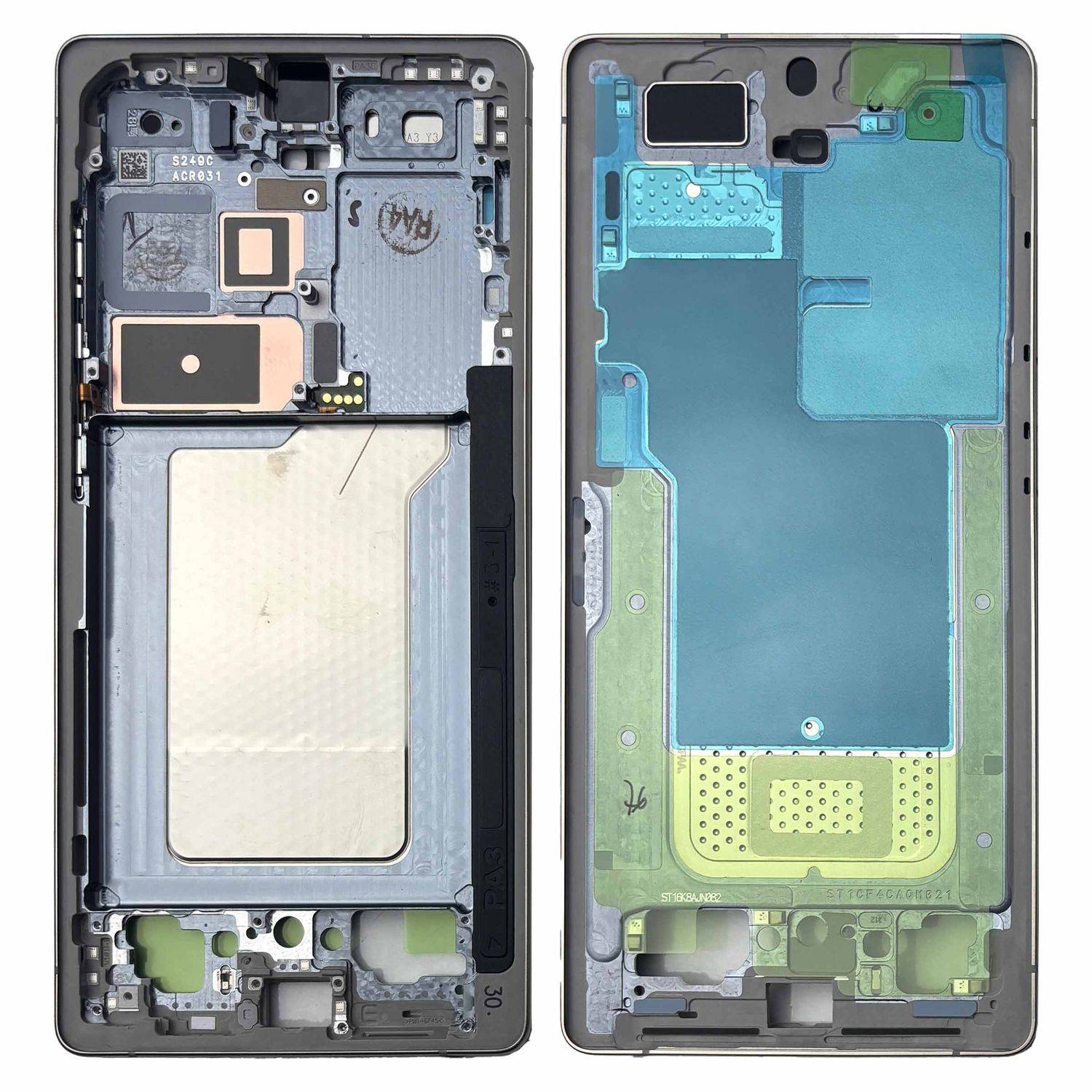 Samsung Display LCD Mittelrahmen für Galaxy S25 Ultra GH82-36386A Ersatzteil