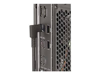 STARTECH 2 m USB-C Kabel Gewinkelt 4K Peripheriegeräte & Zubehör & Adapter - USB & Thunderbolt