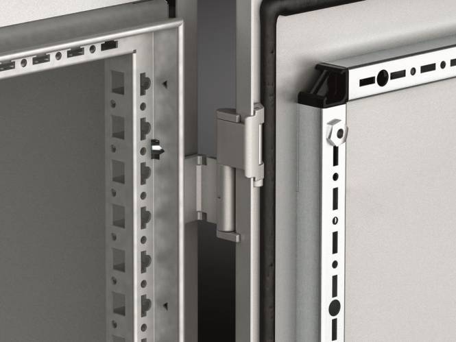 Rittal Scharnier 180° Stahl VX 8618.330 1=4 Industriematerial Schaltschränke Schaltschr.Gehäuse