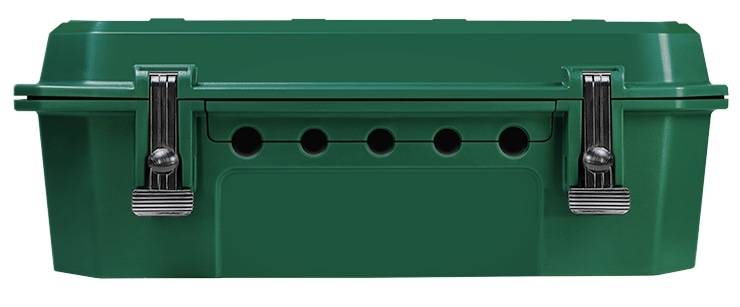 LOGILINK Kabelschutzbox LPS284, 4-fach, Steckerleiste, IP54, grün