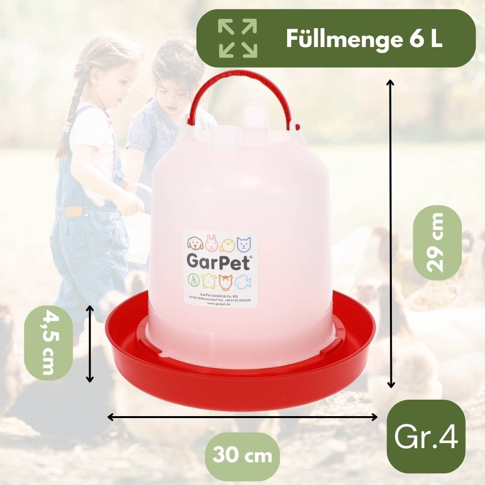 Hühnertränke Hühner Zubehör Kükentränke Geflügeltränke Wassertränke Hühner Hühnertränke Automatisch Tränke Wachteltränke Wasserspender H