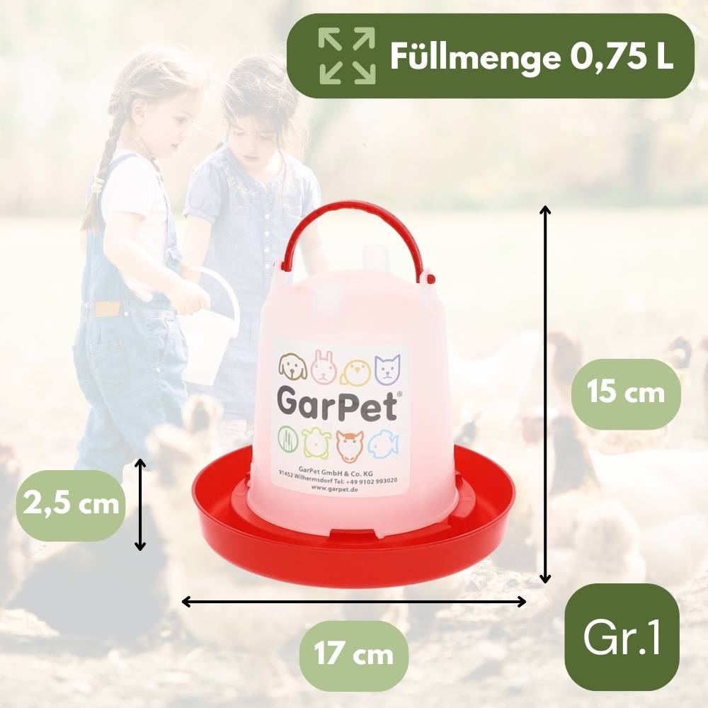 Hühnertränke Hühner Zubehör Kükentränke Geflügeltränke Wassertränke Hühner Hühnertränke Automatisch Tränke Wachteltränke Wasserspender H