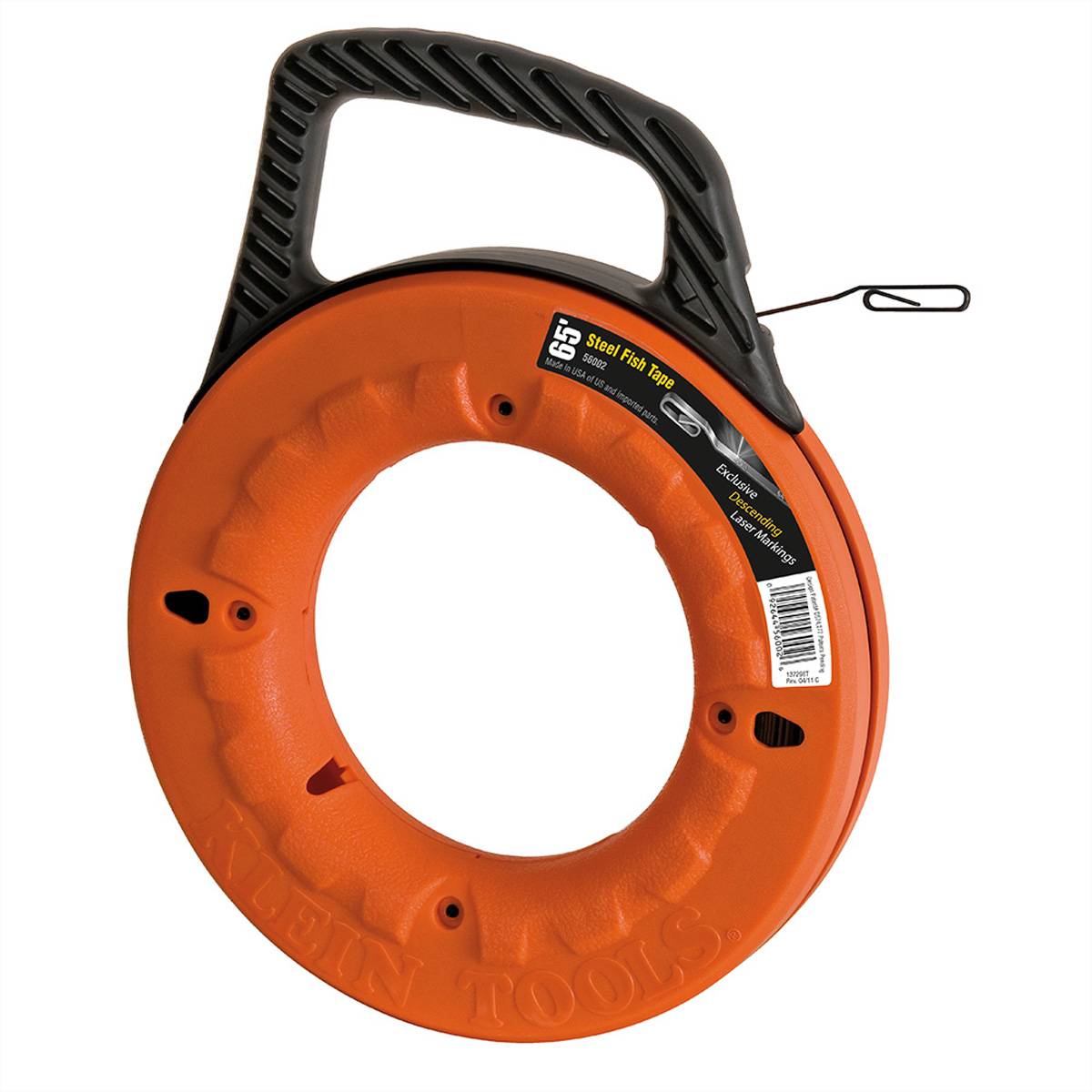 KLEIN TOOLS 56002 Stahleinziehband 3,2 mm Breite, 20 m Werkzeug Kabelmanagement