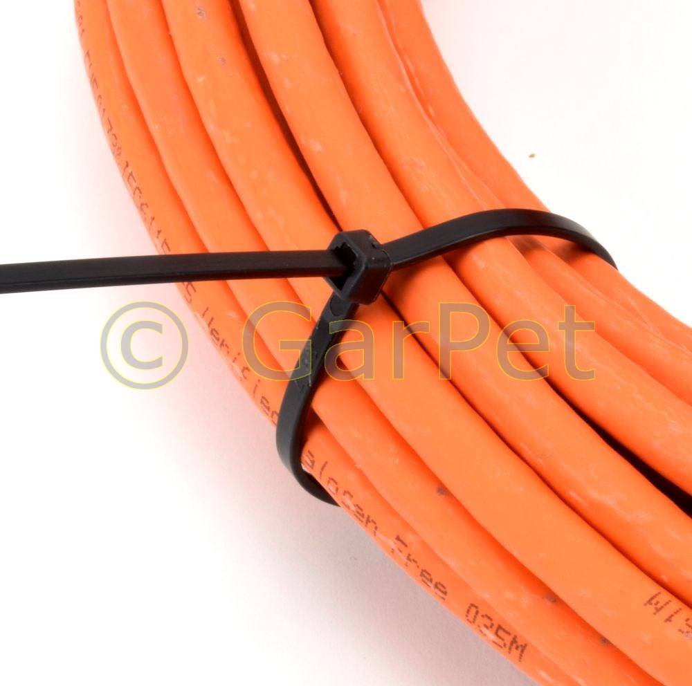 Profi Kabelbinder schwarz UV Beständig Set Sortiment 160x2,5 mm 100St.