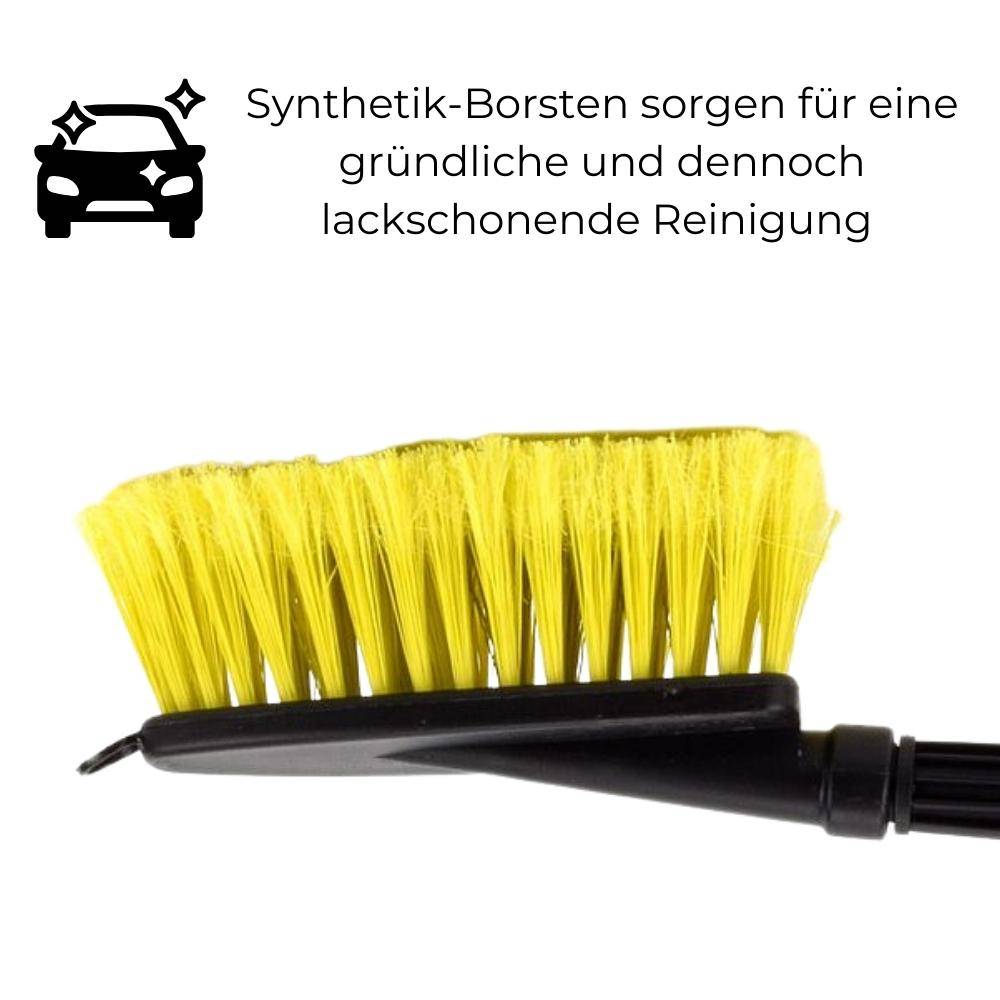 Waschbürste mit Wasseranschluss Auto Wasch Bürste PKW LKW Garten Boot Caravan
