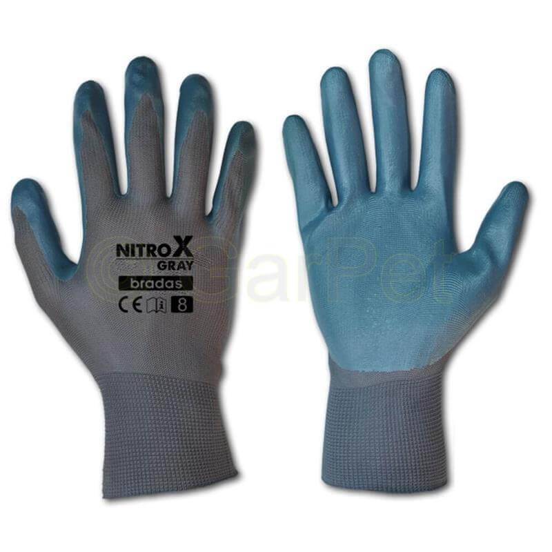 Arbeitshandschuhe Nitril Gr. 8 12 Paar