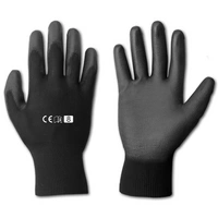 Arbeitshandschuhe PU schwarz Gr. 9 120 Paar Arbeitshandschuhe PU schwarz Gr. 9 120 Paar