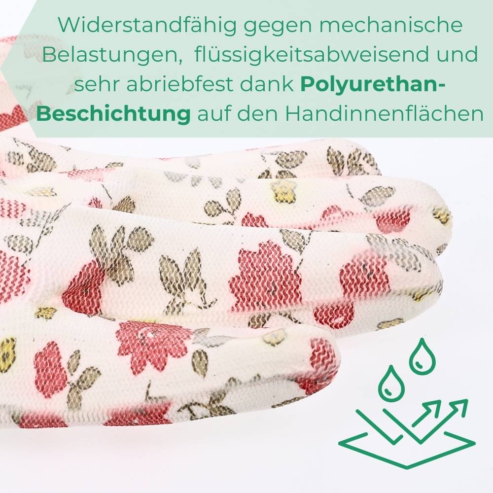 Arbeitshandschuhe PU Pretty Gr. 8 1 Paar